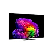 LG 65-inčni LG OLED evo AI G6 4K pametni TV 2026, Pogled s prednje strane na LG OLED evo AI G6, objavljen 2026. godine, prikazuje sliku slojevitih, raznobojnih oblika, s funkcijama Hyper Radiant Color Tech, Perfect Black & Perfect Color, zajedno sa z, OLED65G63LS, thumbnail 3